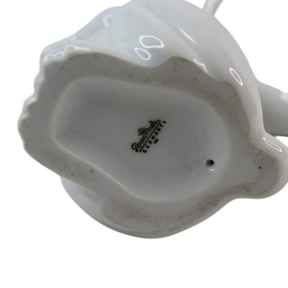 VTG 1930 MCM Rosenthal Germany Max Friz Porcelain Figurine Laughing Rabbit 2 PC - Picture 7 of 8